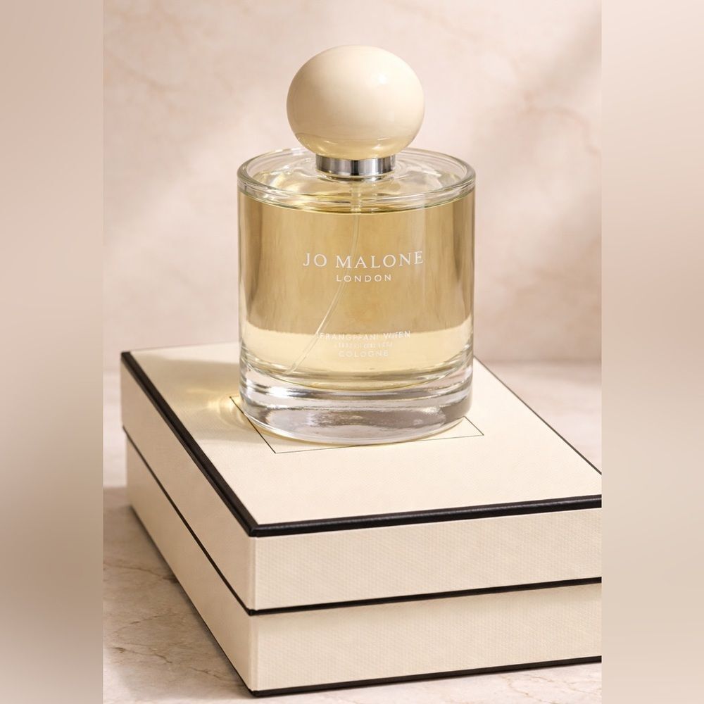 Jo Malone London Frangipani Flower Cologne 100ml 3.4oz Full w/ Box.
